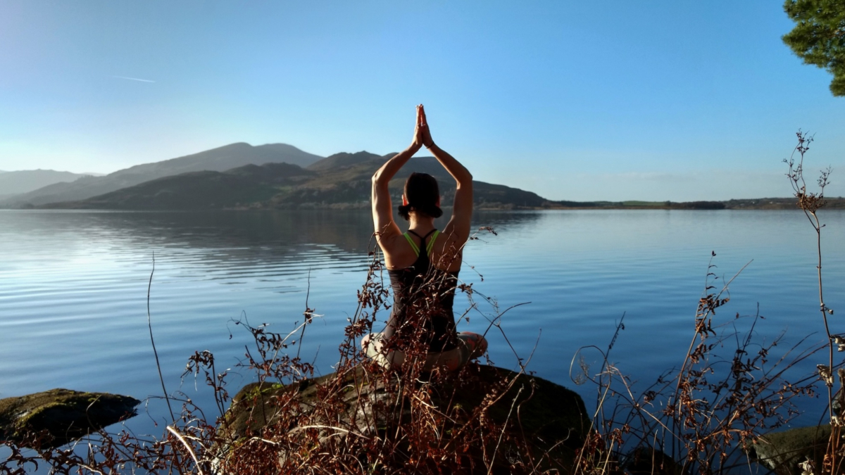 Relax and re-centre overlooking the lake